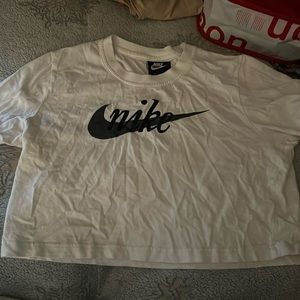 Nike crop top.